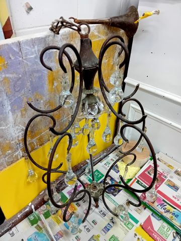 LAMPADARIO - Stato originale