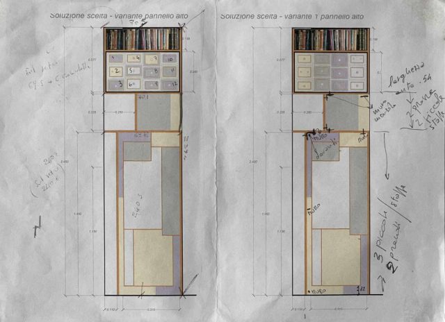 PORTA NICCHIA - progetto due varianti