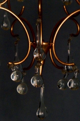 LAMPADARIO - Restaurato, particolare