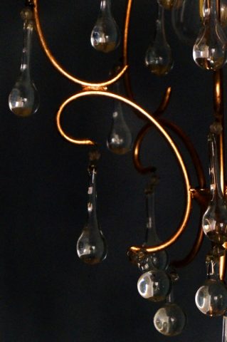 LAMPADARIO - Restaurato, particolare