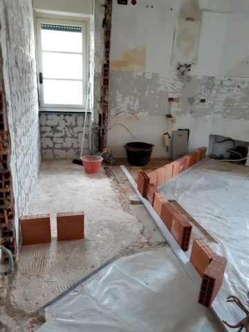 progettare casa: fase di demolizione