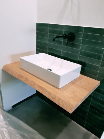 RISTRUTTURAZIONE APPARTAMENTO - Lavoro terminato: lavabo bagno secondario