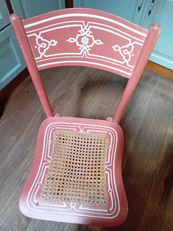 decorazione Sedia rossa