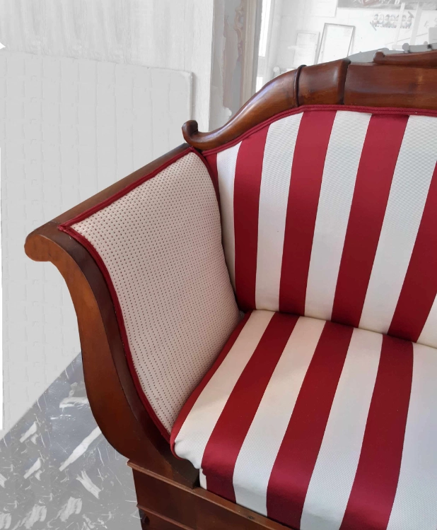 Riciclo creativo di una poltrona