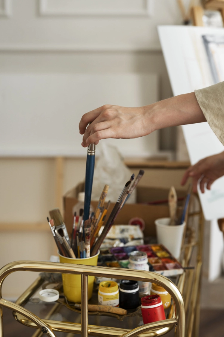 Particolare strumenti decorazione